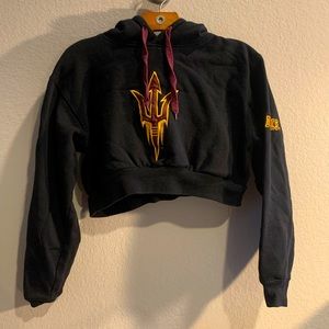 Arizona State University ASU Cropped Hoodie